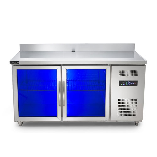 工作台风冷冷藏冰箱
